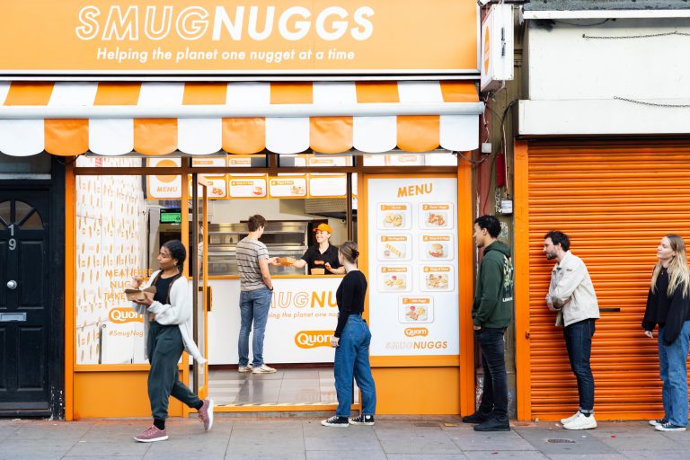 Quorn opens meatfree ‘chicken’ nugget popup SmugNuggs Taylor Herring